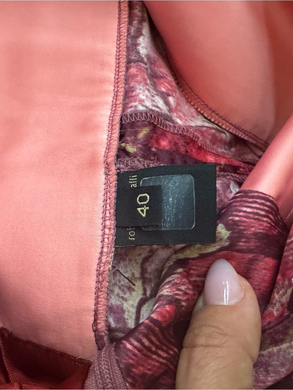 Just  Cavalli Pink and Gold Patterned Sheath Dress - Picture 5 of 5